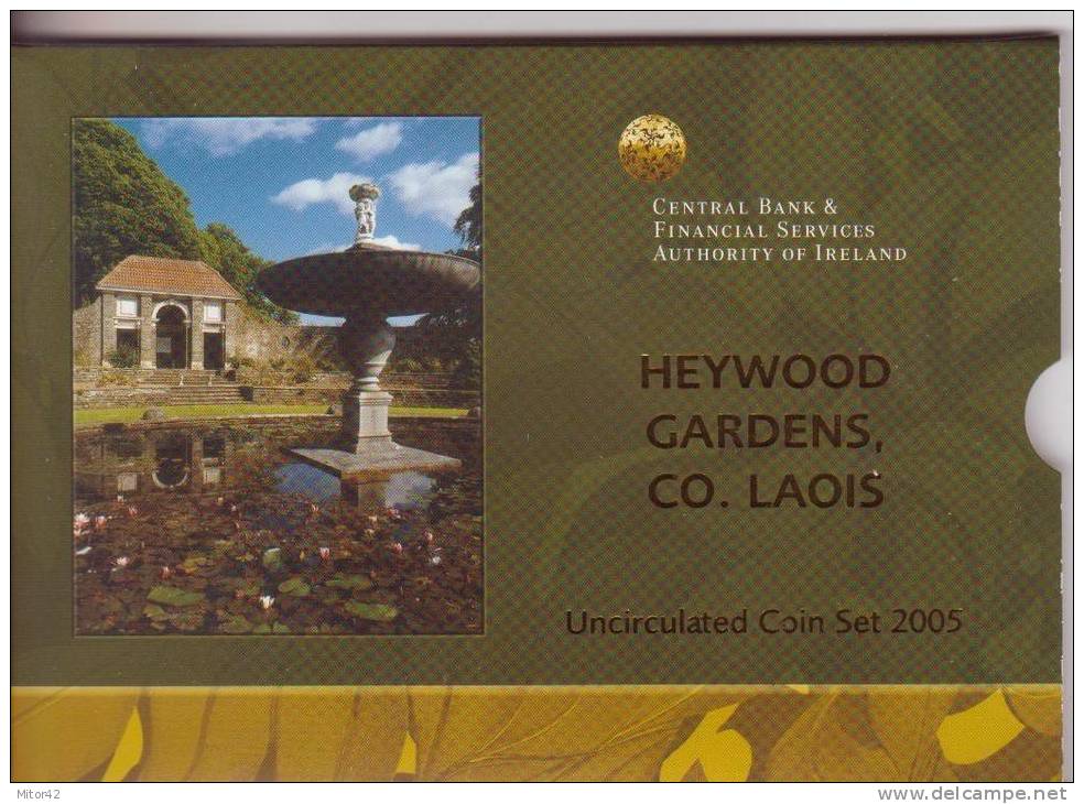 Irlanda-Ireland-Irlande-Éire-2005-Divisionale Euro - 8 Valori - Irland