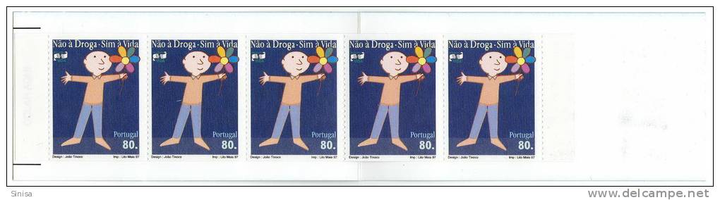 Portugal / Booklets / Against Drugs - Markenheftchen