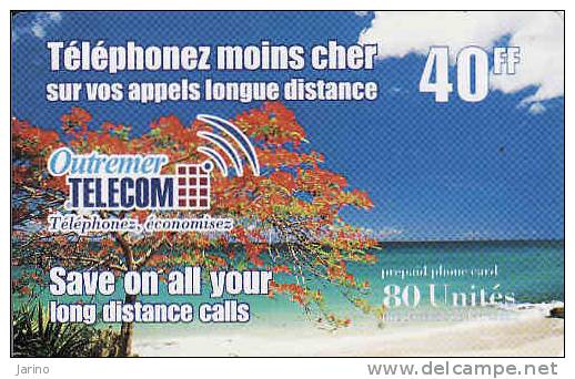 Guayane, Martinique, Guadeloupe, Reunion - Ocean Indien, 80 Units, Outremer Telecom - Guyana