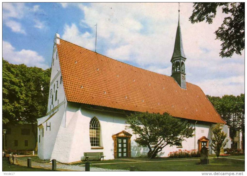 01199 BÜSUM - Blick Auf Die St. Clemens-Kirche - Buesum