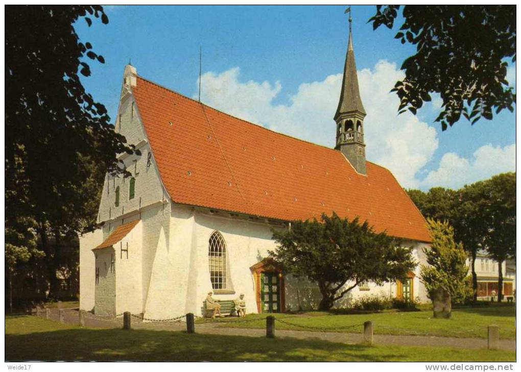 01201 BÜSUM - Blick Auf Die St. Clemens-Kirche - Buesum