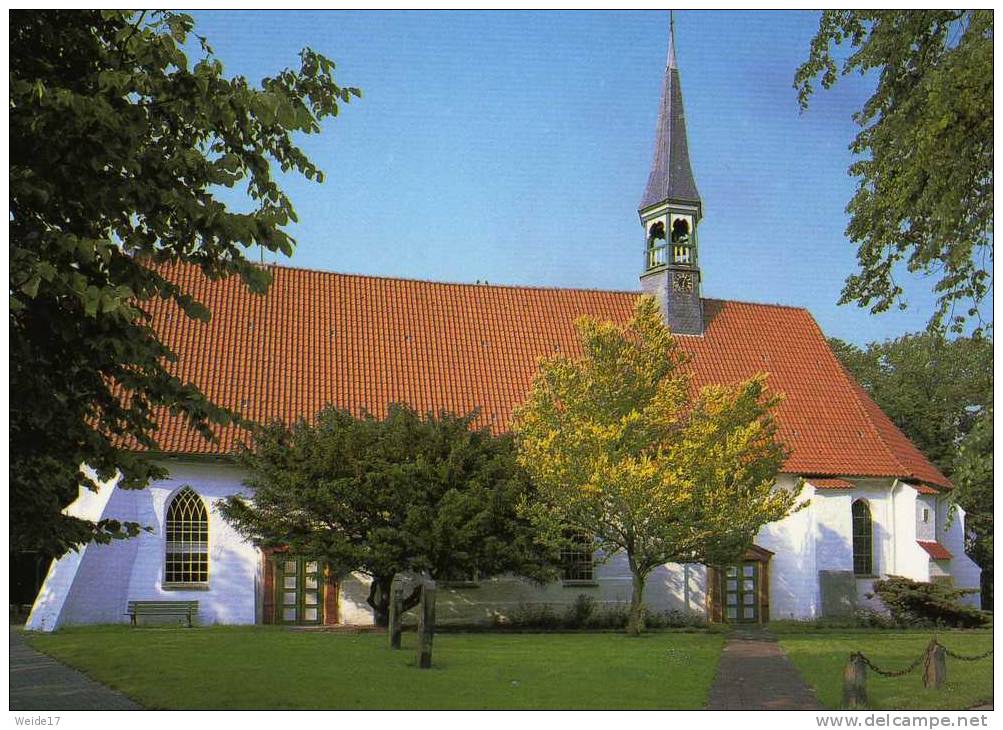 01202 BÜSUM - Blick Auf Die St. Clemens-Kirche - Büsum