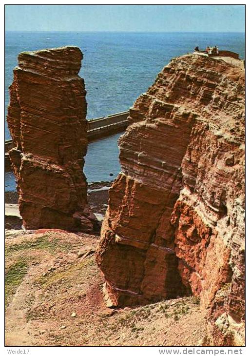 01221 HELGOLAND - Blick Auf Die Lange Anna - Helgoland