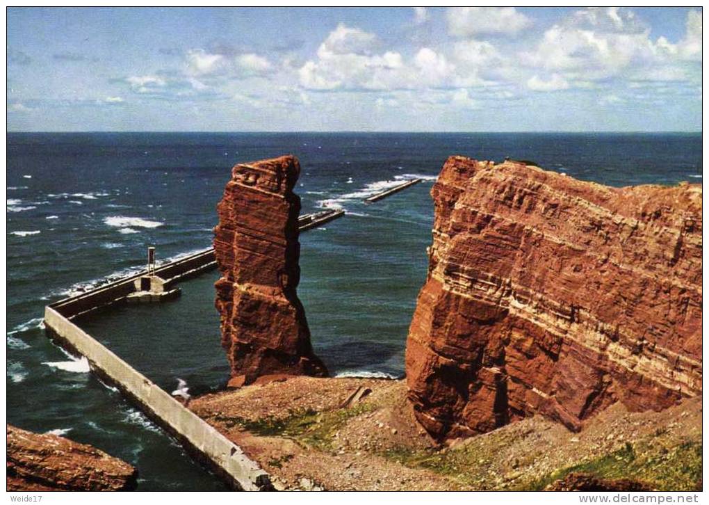 01226 HELGOLAND - Blick Auf Die Lange Anna - Helgoland