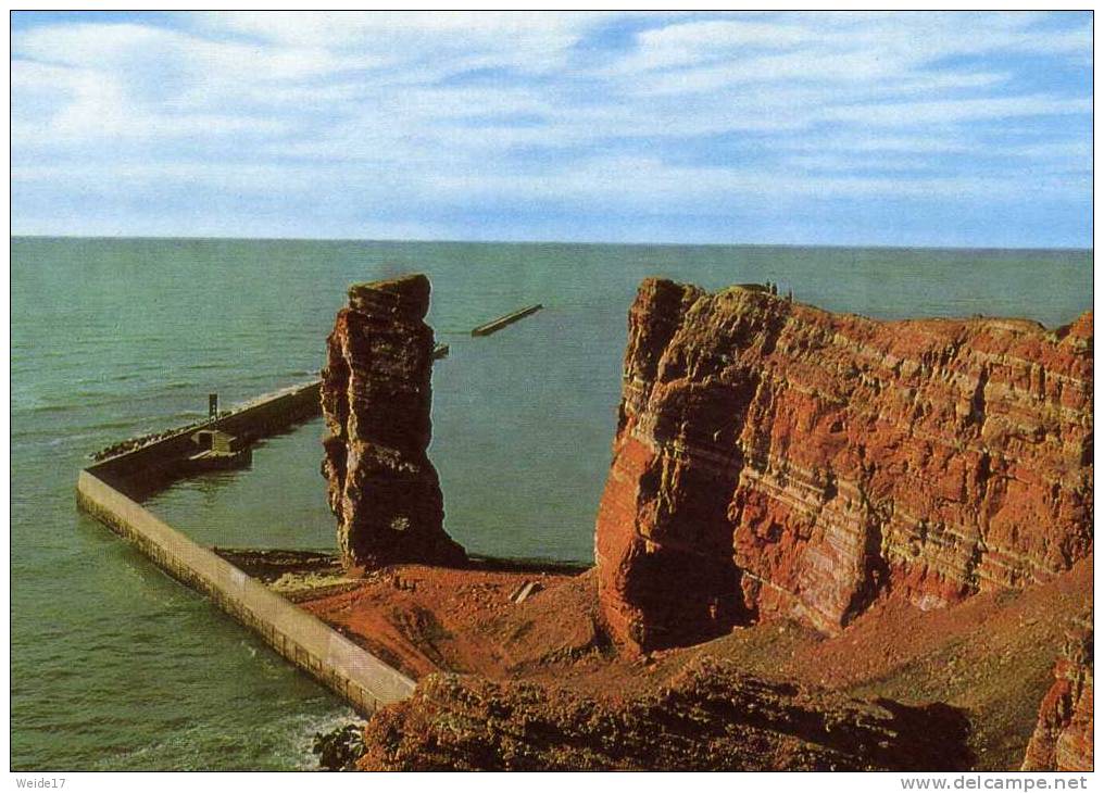 01231 HELGOLAND - Blick Auf Die Lange Anna - Helgoland