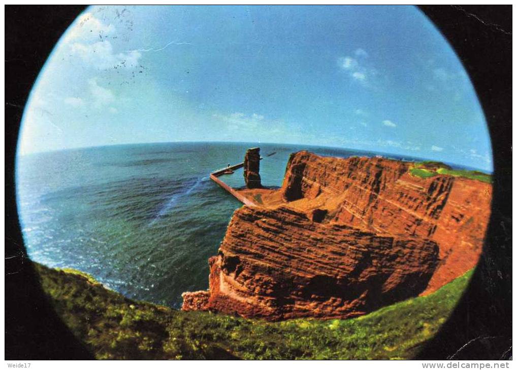 01236 HELGOLAND - Blick Auf Die Lange Anna - Helgoland