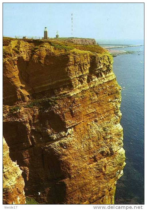 01255 HELGOLAND - Blick Auf Den Lummenfelsen - Helgoland