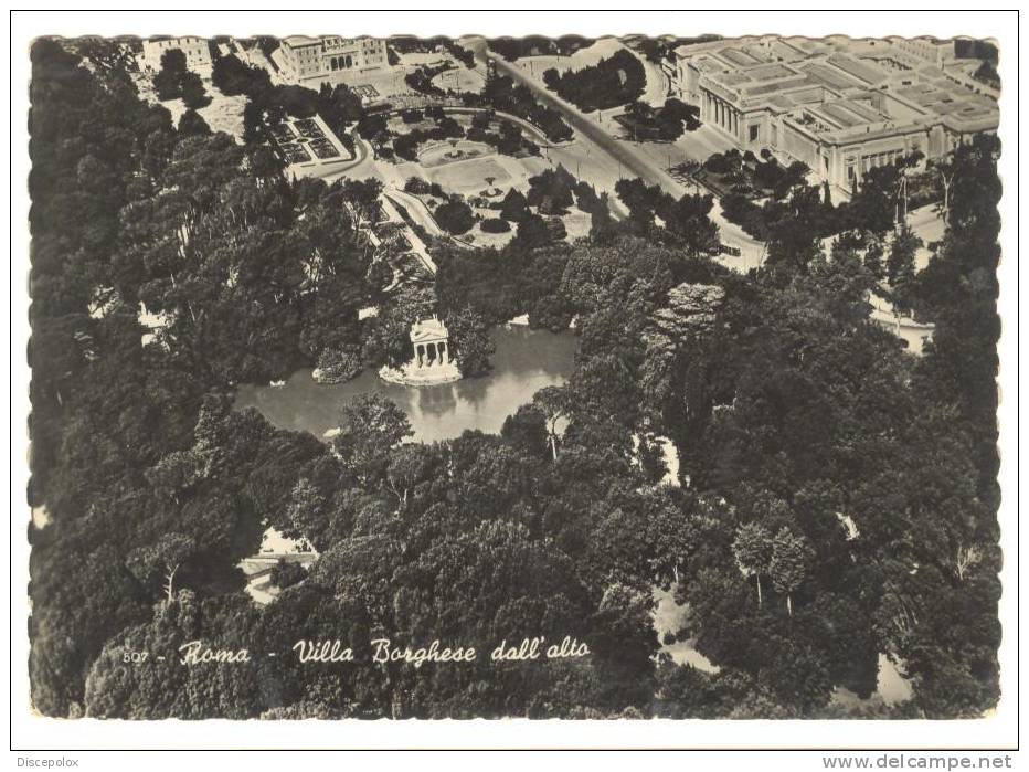 G2087 Roma - Villa Borghese Dall'alto / Viaggiata 1949 - Parken & Tuinen