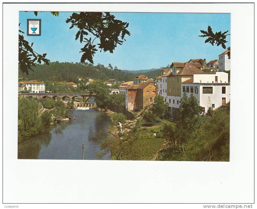 Portugal Cor 20634 - SÃO PEDRO DO SUL - PANORÂMICA DO RIO - Viseu