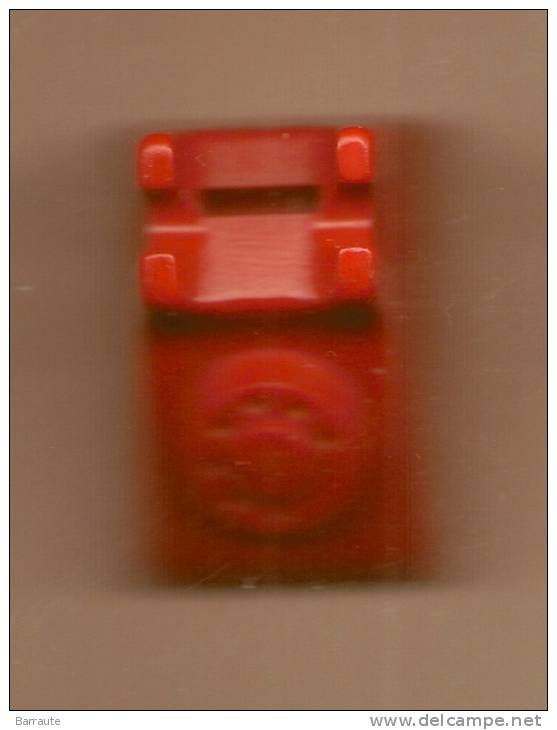 LEGO Figurine Téléphone Rouge - Poppetjes