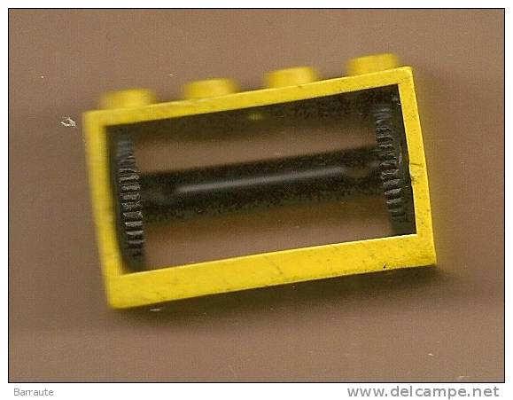 LEGO 4209 Hose Reel 2x4x2 Holder,string. Jaune. Ensemble N° 6697.treuil D´hélicoptere. - Lego System