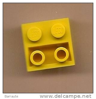 Lego 3660 Slope Brick 2x2 45 Degrees. Jaune.provient Du Lot 6697 Helicopter. - Lego System