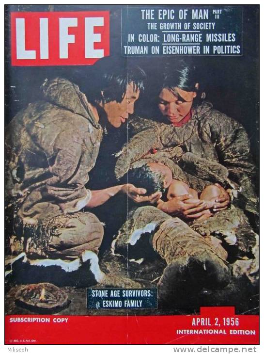 Magazine LIFE - APRIL 2 , 1956 - INTER. ED. -   SAN FRANCISCO -  TRUMAN - ESIENHOWER -    (3040) - Nieuws / Lopende Zaken