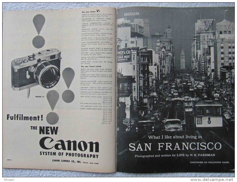 Magazine LIFE - APRIL 2 , 1956 - INTER. ED. -   SAN FRANCISCO -  TRUMAN - ESIENHOWER -    (3040) - Novità/ Affari In Corso