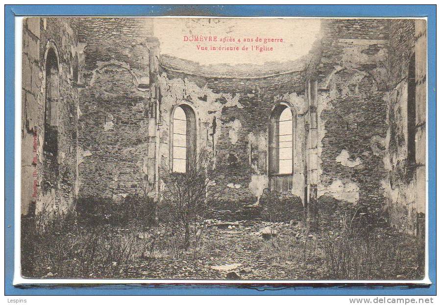 54 - DOMEVRE  - Vue Intérieure De L'Eglise - Domevre En Haye