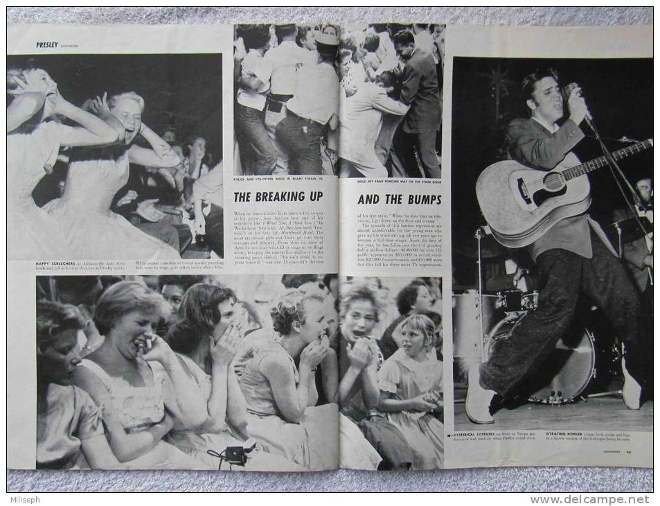 Magazine LIFE - OCTOBER 1 , 1956 - INTER. ED. - Marilyn Monroe - LA SÉGRÉGATION -  Elvis Presley  -  SUEZ   (3045) - Journalismus