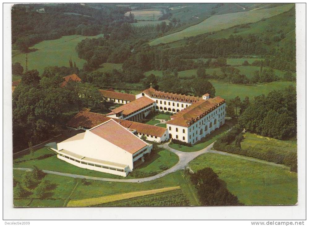 BR51740 L Abbaye De Belloc Urt Hasparren Vue Aerienne  2 Scans - Hasparren