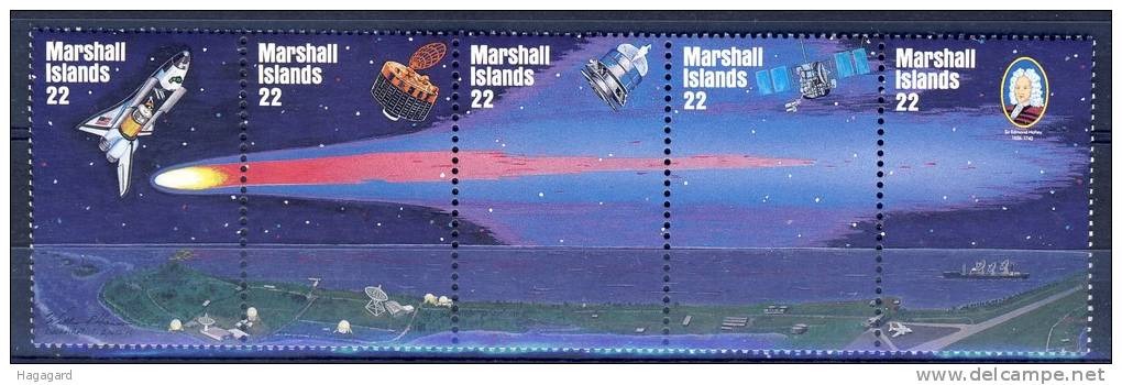 #Marshall Islands 1985. Halley. Michel 62-66. MNH(**) - Marshall Islands