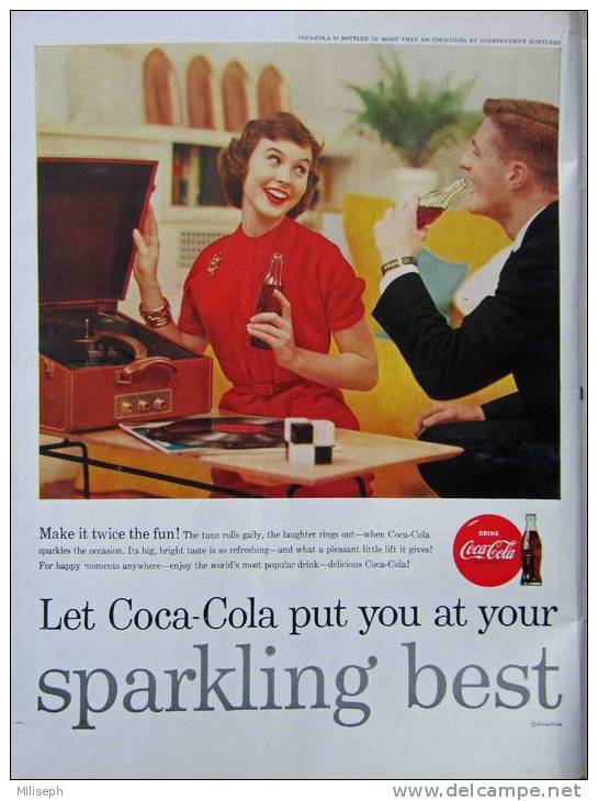 Magazine LIFE - JANUARY 7, 1957 - INTER. ED. - Publicité COCA-COLA - SUEZ - ÉGYPTE - WALL STREET   (3047) - Nouvelles/ Affaires Courantes