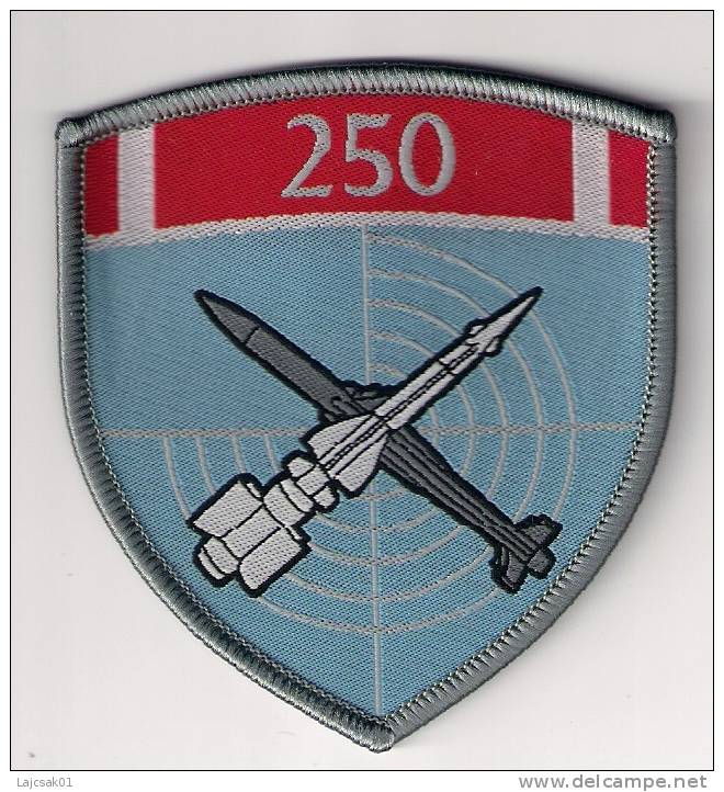 Serbian Armed Forces 250th AIR DEFENCE ROCKET BRIGADE  Patch  ~7x7.5 Cm Airforce - Luchtvaart