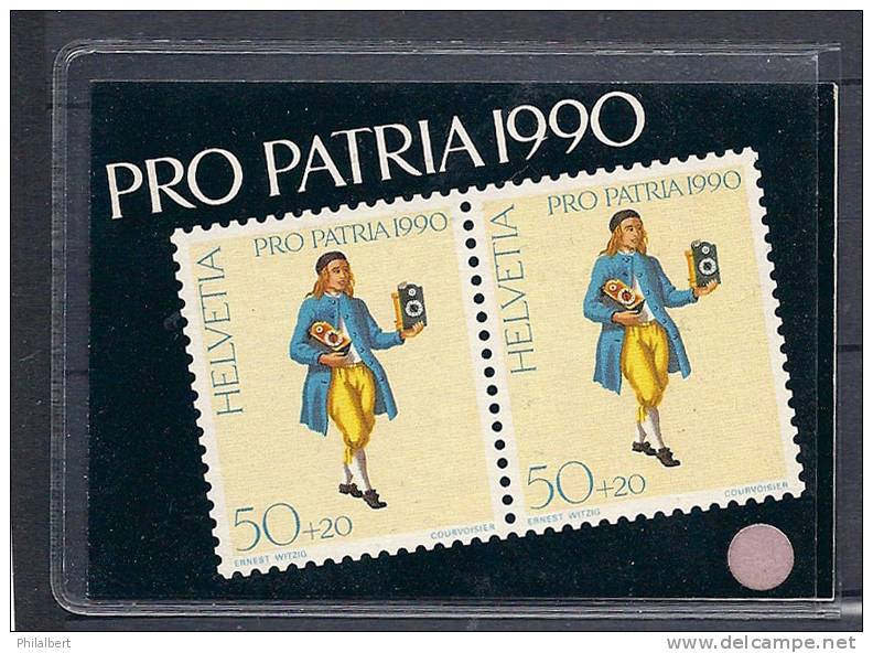 PP1990 - Carnet Pro Patria 1990 Obl. 1er Jour - Booklets