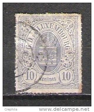 Luxembourg - 1965 - Y&T 17 - Oblitéré - 1859-1880 Armoiries