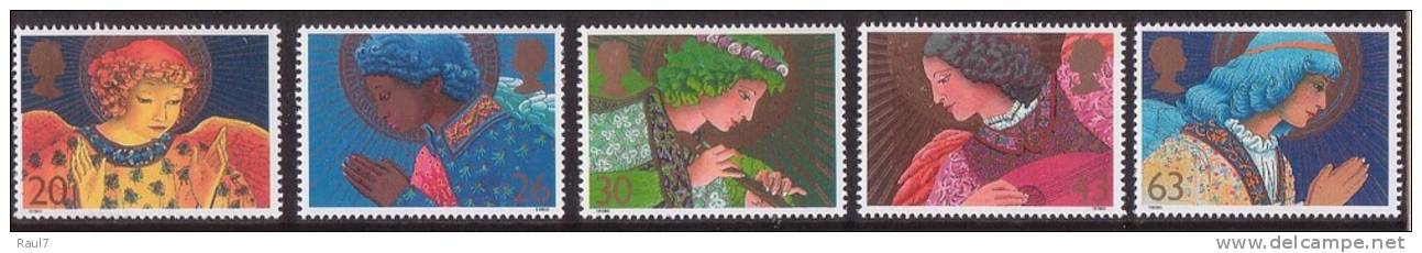 GRAND-BRETAGNE - 1998 - Noël 1998, Anges - 2v Neufs// Mnh - Unused Stamps