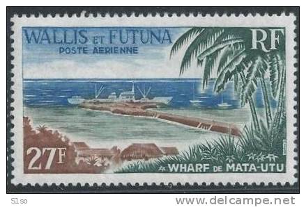 WALLIS Et FUTUNA 1965   Poste Aerienne PA 23  Neufs Avec  Charnière Jetée De MATA UTU. - Unused Stamps