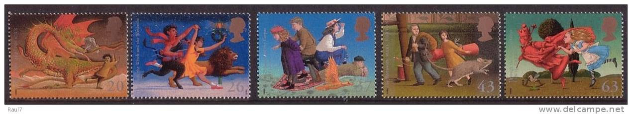 GRAND-BRETAGNE - 1998 - Mondes Magiques, Contes Pour Enfants - 5v Neufs// Mnh - Unused Stamps