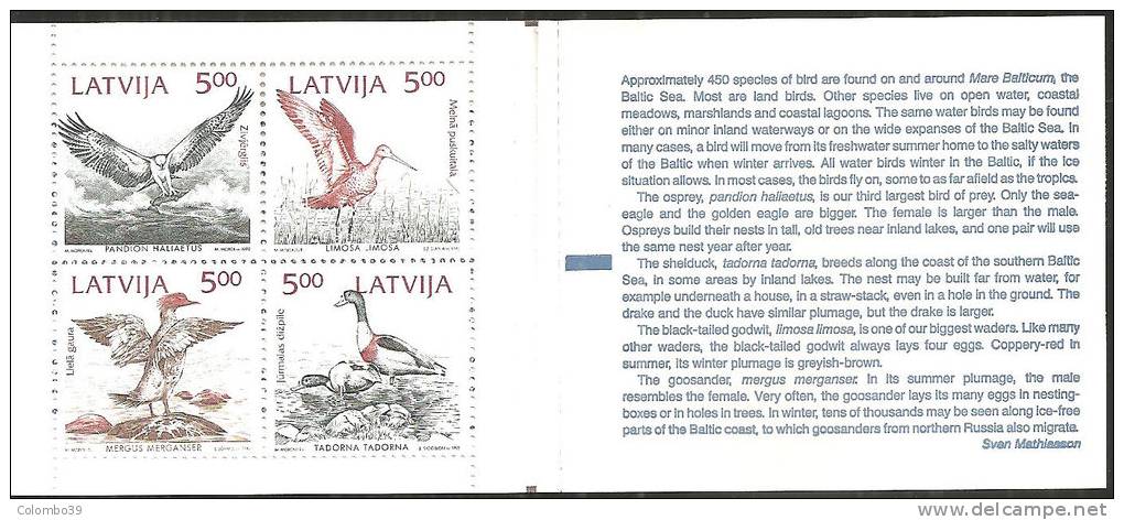 Lettonia 1992 Nuovo** - Mi. 340/43 Da MH 1 - Lettonia