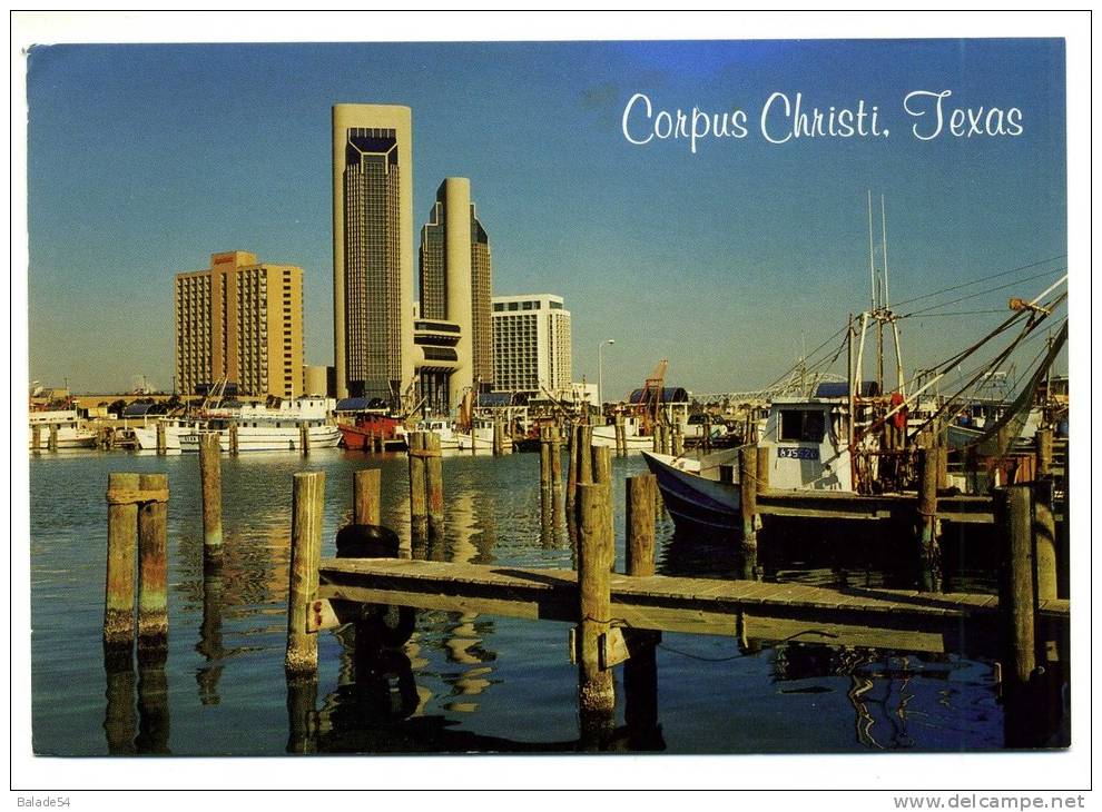 CPM - TEXAS - CORPUS CHRISTI - (bâteaux De Pêche) - Corpus Christi