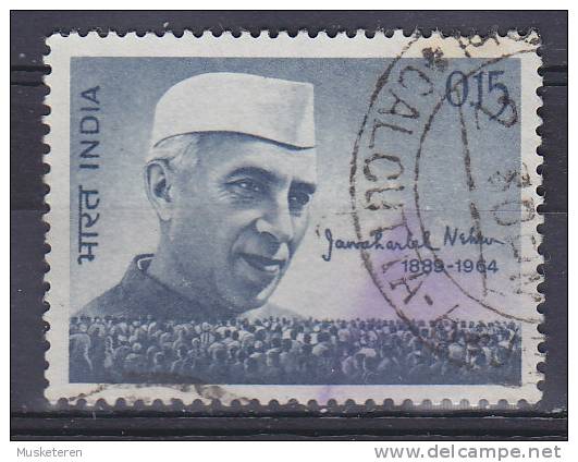 India 1964 Mi. 373     0.15 (R) Jawaharlal Nehru, Politiker Und Premierminister - Gebraucht