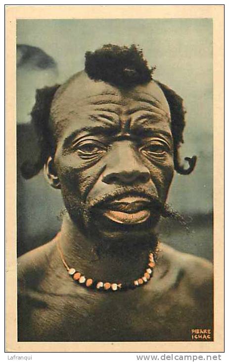 Afrique - Africa - Cameroun - Ref A517- Ethnologie - Homme De La Foret - Carte Bon Etat - - Cameroun