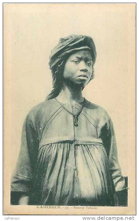 Afrique - Africa - Cameroun - Ref A514- Femme Yabassi   - Carte Bon Etat - - Cameroun