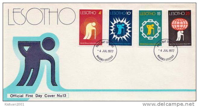 Lesotho Set On FDC - Lesotho (1966-...)