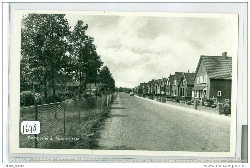 KAMPERLAND * NOORDSTRAAT *  ANSICHTKAART * ZEELAND * (1678) - Zierikzee