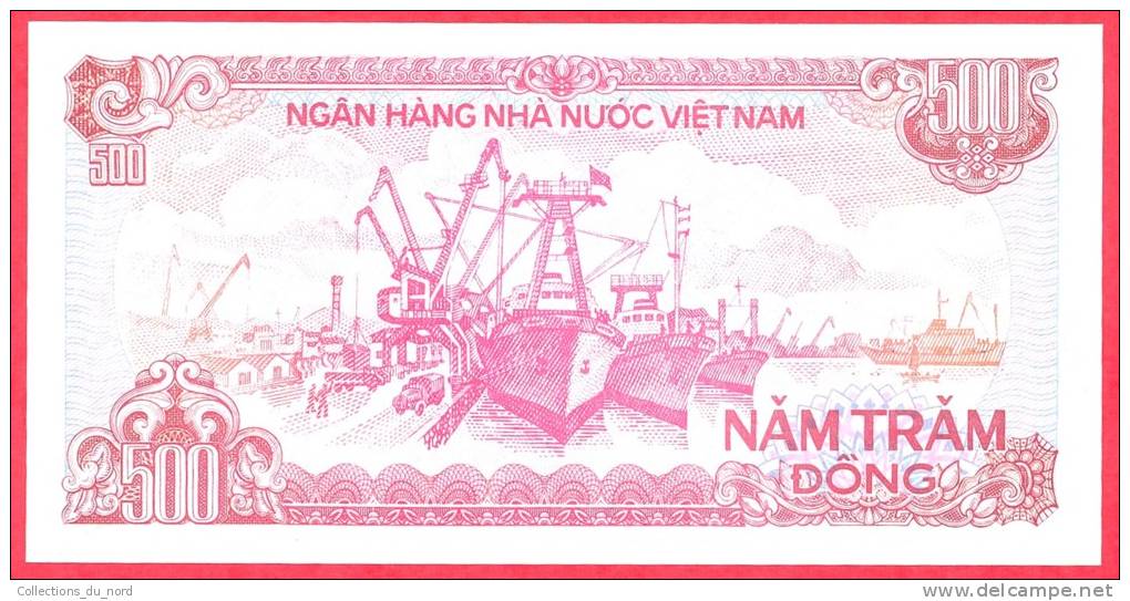 Vietnam 500 Dong - UNC - 1988 - Banknote / Papier Monnaie - Billet - Viet-Nam - Vietnam