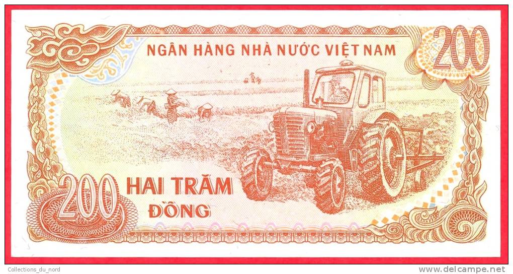 Vietnam 200 Dong - UNC - 1987 - Banknote / Papier Monnaie - Billet - Viet-Nam - Vietnam