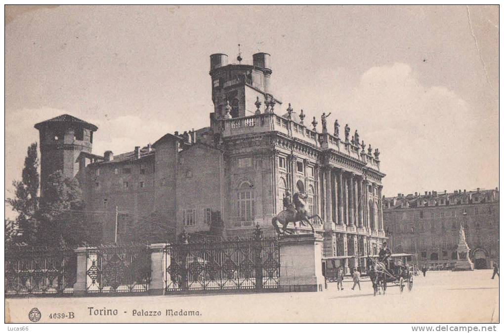 1907 TORINO - PALAZZO MADAMA - ED. BRUNNER - Palazzo Madama