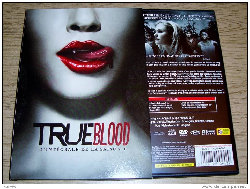 True Blood Intégrale De La Saison 1 Dvd Zone 2 Vf / Vostfr Anna Paquin 2008 - TV Shows & Series