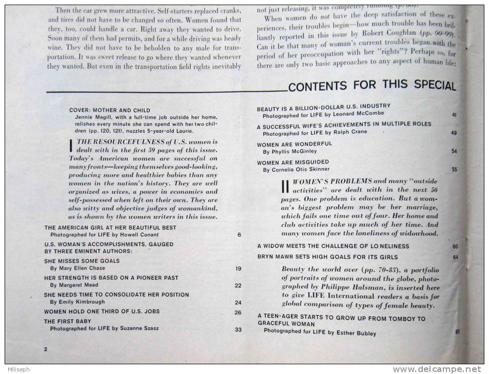 Magazine LIFE - JANUARY 21 , 1957 - INTER. ED. -  Publicités Voitures CHRYSLER CORPORATION - PEPSI-COLA  (3048) - Novità/ Affari In Corso