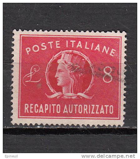 ITALIE °  YT N° TLE 34 - Express/pneumatic Mail