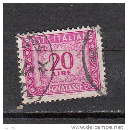 ITALIE °  YT N° TAXE 74 - Taxe