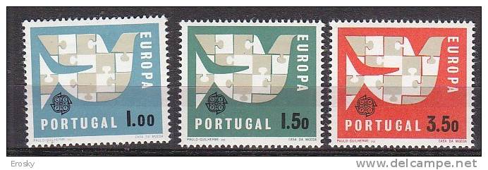 PGL BH0196 - EUROPA CEPT 1963 PORTUGAL Yv N°929/31 ** - 1963