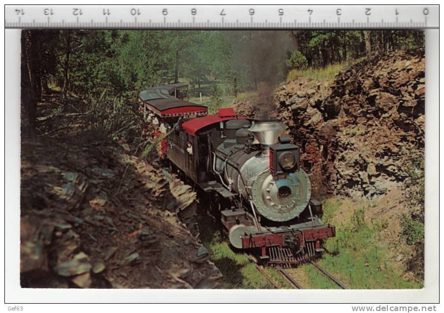 Klondike Casey, 1880 Train - Locomotive à Vapeur / Dampflokomotive / Steam Locomotive - Eisenbahnen