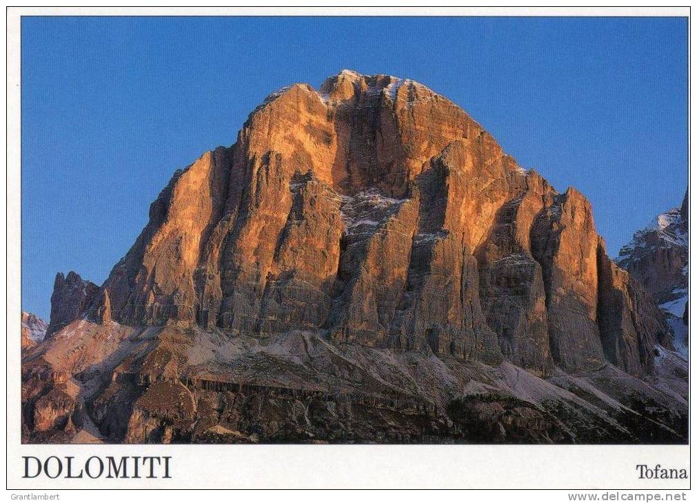 Dolomiti, The Dolomites, Tofana Di Rozes 3224m, Italy Unused - Ghedina 5.33 - Other & Unclassified