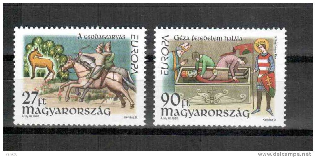 Ungarn / Hungary / Hongrie 1997 Satz/set EUROPA ** - 1997