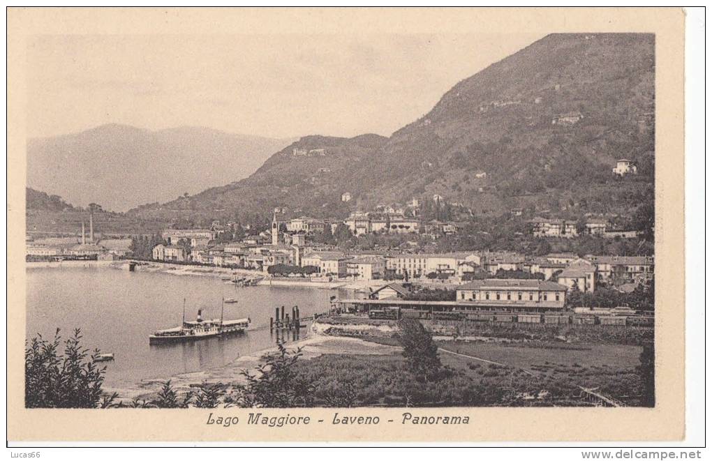 PRIMI 900 - LAGO MAGGIORE - LAVENO PANORAMA - ED. L.M. LAVENO - Altri & Non Classificati