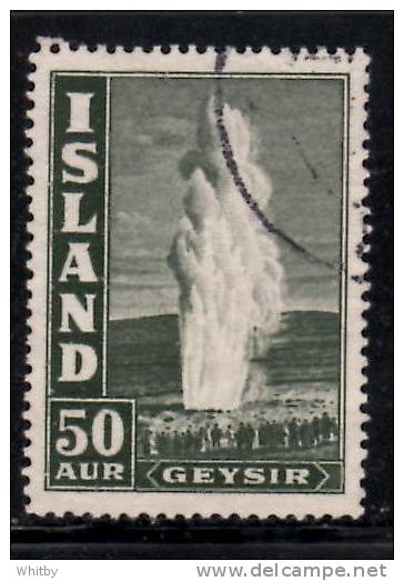 Iceland 1938 50a Geyser Issue #208 - Usados