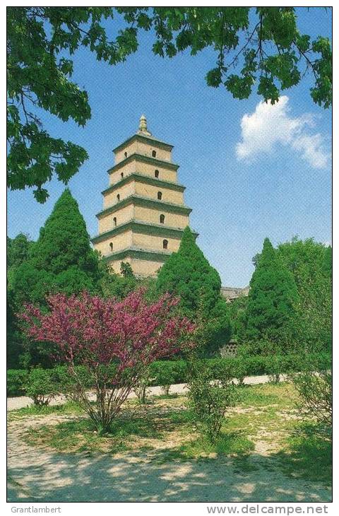 Big Wild Goose Pagoda, Xian, China Travel &amp; Tourism Press Unused - China